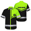 Uniform Reflective Black Green Neon Hi-Vis Hawaiian Shirt