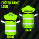 Uniform Reflective Dark Green Neon Hi-Vis Hawaiian Shirt