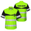 Uniform Reflective Dark Green Neon Hi-Vis Hawaiian Shirt