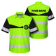Uniform Reflective Dark Green Neon Hi-Vis Hawaiian Shirt