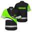 Uniform Reflective Green Wave Hi-Vis Hawaiian Shirt