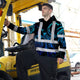 Gradient Turtle Hi-Vis Hoodie