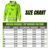 Hi Vis Hoodie Reflective Tapes Blue White Turtle Hawaiian Polynesian Tribal Custom Name Safety Workwear