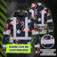 Hawaii Flamingo 2 Hi-Vis Hoodie