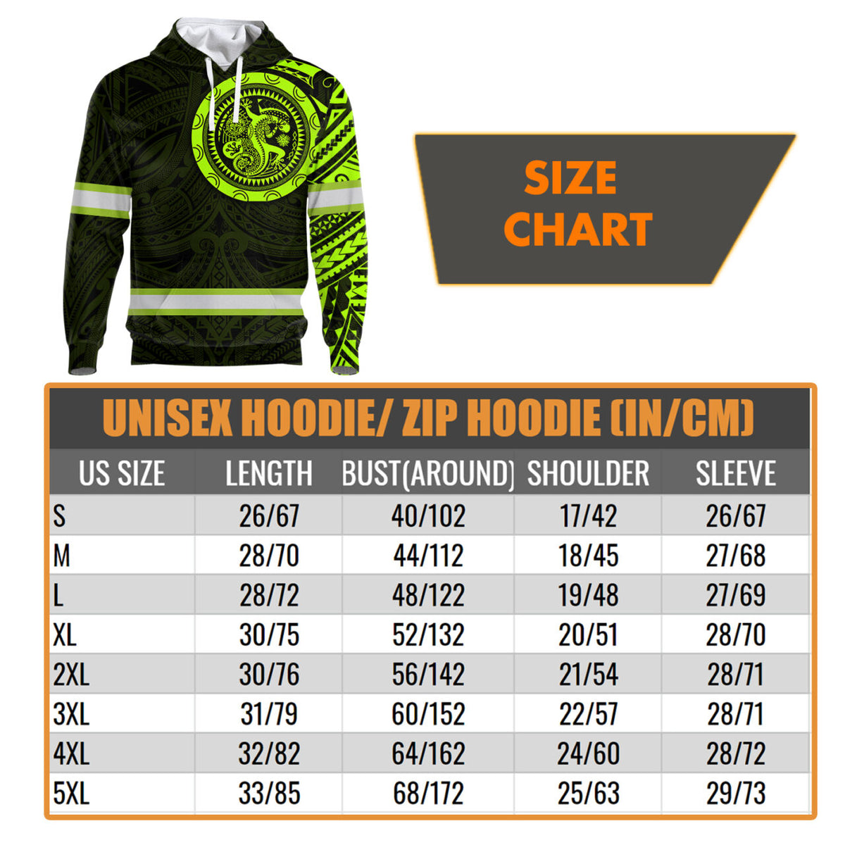 Hi Vis Hoodie Reflective Tapes Hawaiian Custom Name Safety Workwear