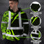 Hi Vis Hoodie Reflective Tapes Hi-Vis Hoodie