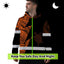 Orange Neon Turtle Hawaii Hi-Vis Hoodie