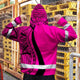 Pink Neon Hawaii Hi-Vis Hoodie