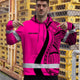 Pink Neon Hawaii Hi-Vis Hoodie