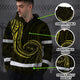 Yellow Neon Hawaii Hi-Vis Hoodie