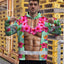 Hi Vis Hoodie Shirt Reflective Tapes Funny Muscle 2 Hi-Vis Hoodie