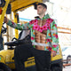 Hi Vis Hoodie Shirt Reflective Tapes Funny Muscle 2 Hi-Vis Hoodie
