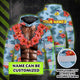 Hi Vis Hoodie Shirt Reflective Tapes Funny Muscle Hi-Vis Hoodie