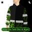 Hi Vis Jacket Waterproof Reflective Green Camo Hi-Vis Waterproof Jacket
