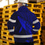 Blue Neon Hawaii Whale Hi-Vis Waterproof Jacket