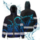 Gradient Turtle Hi-Vis Waterproof Jacket