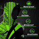 Green Neon Hawaii Hi-Vis Waterproof Jacket