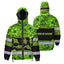 Green Neon Hi-Vis Waterproof Jacket