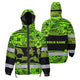 Green Neon Hi-Vis Waterproof Jacket