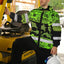 Green Neon Hi-Vis Waterproof Jacket