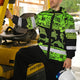 Green Neon Hi-Vis Waterproof Jacket