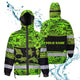 Green Neon Hi-Vis Waterproof Jacket