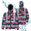 Hawaii Flamingo Hi-Vis Waterproof Jacket