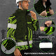 Hi Vis Jacket Waterproof Reflective Tapes Hi-Vis Waterproof Jacket