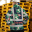 Neon Pink Flowers 2 Hi-Vis Waterproof Jacket