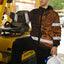 Orange Neon Hi-Vis Waterproof Jacket