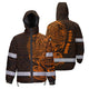 Orange Neon Hi-Vis Waterproof Jacket