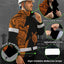 Orange Neon Turtle Hawaii Hi-Vis Waterproof Jacket