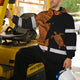 Orange Neon Turtle Hawaii Hi-Vis Waterproof Jacket