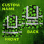 Hi Vis Long Sleeve Reflective Tapes Green Neon Flowers 3 Hi-Vis Work Shirt