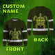Hi Vis Long Sleeve Reflective Tapes Lime Neon Hawaii Turtle Hi-Vis Work Shirt