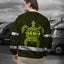 Hi Vis Long Sleeve Reflective Tapes Lime Neon Hawaii Turtle Hi-Vis Work Shirt