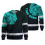 Blue Neon Hawaii 2 Hi-Vis Long Sleeve Shirt