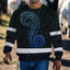 Gradient Blue Neon Hawaii Hi-Vis Long Sleeve Shirt