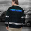 Gradient Blue Neon Hawaii Hi-Vis Long Sleeve Shirt