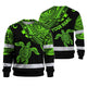 Green Neon Turtle Hawaii Hi-Vis Long Sleeve Shirt
