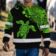 Green Neon Turtle Hawaii Hi-Vis Long Sleeve Shirt
