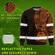 Orange Neon Hi-Vis Long Sleeve Shirt