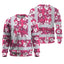 Pink Violet Flowers Hi-Vis Long Sleeve Shirt