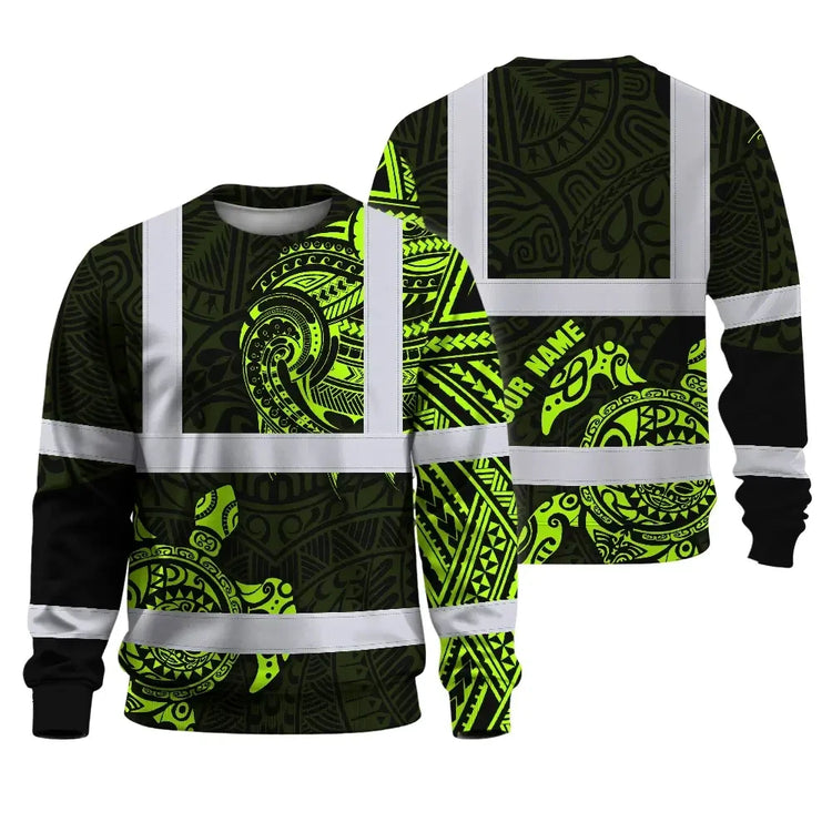 Sea Turtle Hi-Vis Long Sleeve Shirt