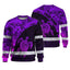 Violet Neon Turtle Hi-Vis Long Sleeve Shirt