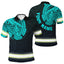 Blue Neon Hawaii Hi-Vis Polo Shirt