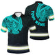 Blue Neon Hawaii Hi-Vis Polo Shirt