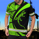 Green Neon Hawaii Hi-Vis Polo Shirt