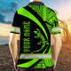 Green Neon Hawaii Hi-Vis Polo Shirt