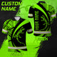 Green Neon Hawaii Hi-Vis Polo Shirt